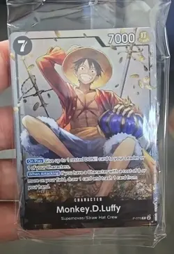 One Piece Monkey D. Luffy P-075 English Promo Tin Set Vol 2 Exclusive Sealed - Image 1