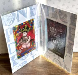 One Piece Day 24 2024 + 25 2025 Monkey D luffy P-110 Bundle Sealed Promo Cards - Image 3