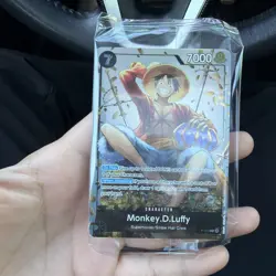 P-075 Monkey.D.Luffy Promo Card TS-02 Tin Set 02 ENGLISH SEALED - Image 1