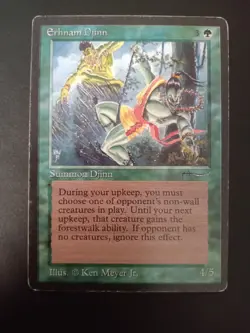 MTG Arabian Nights - Erhnam Djinn - LP # 2 - Magic the Gathering - Image 1