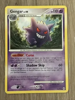 Pokemon TCG Gengar 16/99 Arceus Rare HP - Nintendo - Vintage 2009 - Image 1
