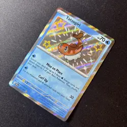 NM! Tatsugiri (127/091) Paldean Fates Baby Shiny Rare Pokemon Card - Image 2