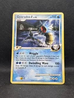 Pokemon TCG Gyarados G SP Team Galactic's Pokemon Rare Regular 30/127 Platinum - Image 1