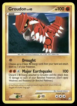Groudon 29/146 Rare Legends Awakened Pokemon MP - Image 1
