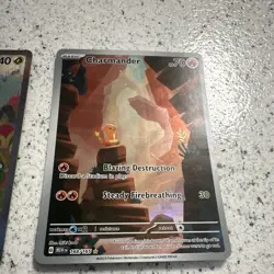 Pokemon TCG SV 151 Venusaur ex 198/165 Full Art Holo + Charmander 168/165 - Image 5