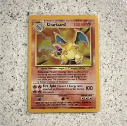 Pokemon TCG Wizards Charizard Base Set Holo Rare 4/102 1999 120 HP Stage 2 - Image 1