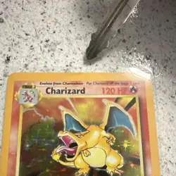 Pokemon TCG Wizards Charizard Base Set Holo Rare 4/102 1999 120 HP Stage 2 - Image 5