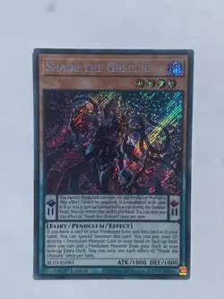 Yugioh - Shade the Obscure - Secret Rare - BLZD-EN083 - 1st Edition - Image 1