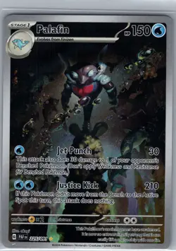 Palafin 225/091 SV: Paldean Fates - Pokemon Card - NM - Image 1