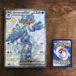Quaquaval ex SVP 084 Jumbo Oversized Promo NM Pokemon Scarlet & Violet - Image 1