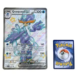 Quaquaval ex SVP 084 Jumbo Oversized Promo NM Pokemon Scarlet & Violet - Image 2