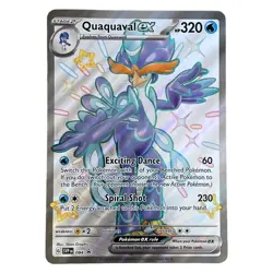 Quaquaval ex SVP 084 Jumbo Oversized Promo NM Pokemon Scarlet & Violet - Image 3