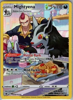 Mightyena TG09/TG30 SWSH10: Astral Radiance Trainer Gallery - Pokemon Card - NM - Image 1