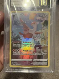 Latias GG20/GG70 Crown Zenith: Galarian Gallery Holo Card CGC Pristine 10 - Image 4