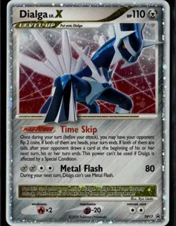 Dialga LV.X - Promo Diamond and Pearl Promos DP17 Metal Holo Pokemon Card - Image 1