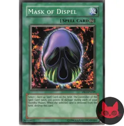 Yugioh Mask of Dispel DB1-EN220 Common NM - Image 1