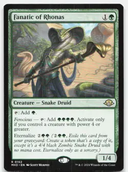 Fanatic of Rhonas 152 Rare Cards Magic: The Gathering Near Mint - Image 1