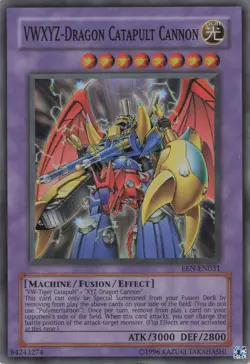 Yugioh VWXYZ-Dragon Catapult Cannon EEN-EN031 Super Rare LP - Image 1