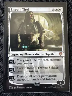 Elspeth Tirel Commander: Phyrexia: All Will Be One Regular - Image 1