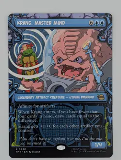 MTG - Krang, Master Mind - TMT - R - Showcase - 230 - Image 1
