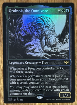MTG Innistrad Crimson Vow, Grolnok, the Omnivor (Eternal Night) - Foil - Image 1