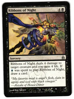 Ribbons of Night 101 - MP - Ravnica: City of Guilds U - Image 1
