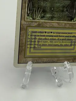 Magic the Gathering 1994 Bayou Revised Edition Rare Dual Land - Image 5