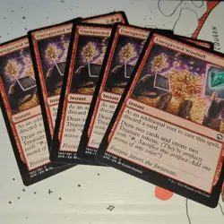 SET of FIVE 5x: Unexpected Windfall x5 Adventures Forgotten Realms AFR MTG NM - Image 1