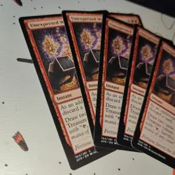 SET of FIVE 5x: Unexpected Windfall x5 Adventures Forgotten Realms AFR MTG NM - Image 3