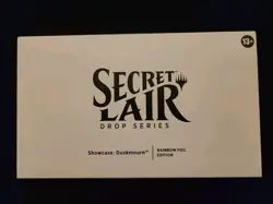 MTG Secret Lair Showcase: Duskmourn Rainbow Foil Magic the Gathering SEALED - Image 1
