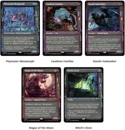 MTG Secret Lair Showcase: Duskmourn Rainbow Foil Magic the Gathering SEALED - Image 3