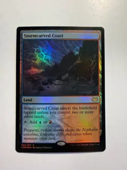 Stormcarved Coast 265 MTG Innistrad: Crimson Vow Foil - Image 1