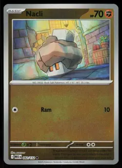 Nacli 082/132 Common Mega Evolution Pokemon Reverse Holo Near Mint - Image 1