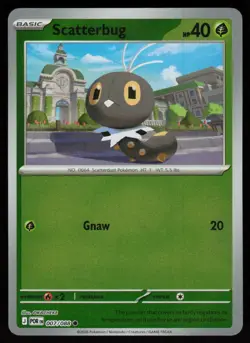 Scatterbug 007/088 Common Perfect Order Pokemon Reverse Holo Near Mint - Image 1