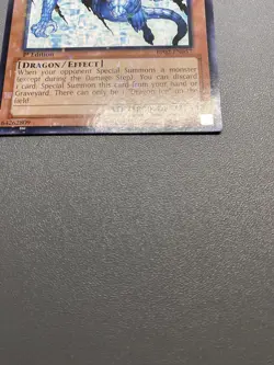 Yu-Gi-Oh! Dragon Ice Mosaic Rare 1st Edition BP02-EN057 MP - Image 2