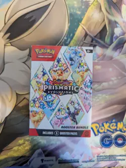 Pokemon TCG Prismatic Evolutions Booster Bundle Box 6 Packs English Sealed - Image 1
