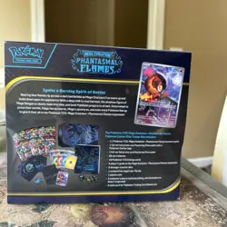 Pokemon TCG Phantasmal Flames Pokemon Center Exclusive Sealed Elite Trainer Box - Image 2