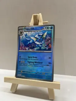 Vaporeon - 022/131 Pokeball Reverse Holo - SV Prismatic Evolutions - Pokemon TCG - Image 1