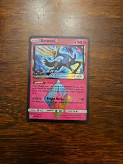 Xerneas ◇ 144/214 Prism Star Rare Lost Thunder Pokemon Near Mint - Image 1