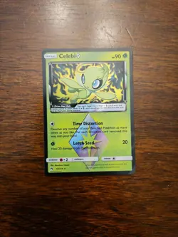Celebi 19/214- Prism Star Lost Thunder Pokemon Ultra Rare Holo Mint Condition - Image 1