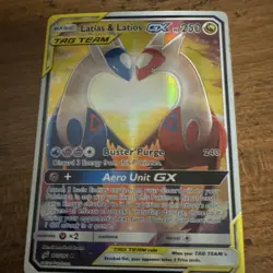 Pokemon TCG Latias & Latios GX TAG TEAM Alt FA Holo 170/181 250 HP Eng - Image 1