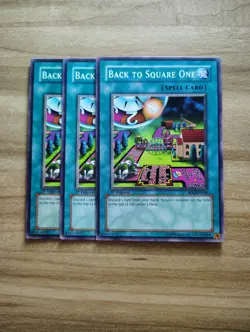 Yu-Gi-Oh! - Back To Square One 3X - Full Playset - Image 1