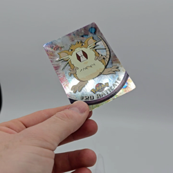Raticate #20 Topps TV Animation Edition Foil Holo Pokemon Card 1999 MP - Image 2