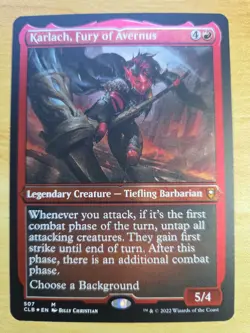 Karlach, Fury of Avernus Foil Etched Battle for Baldur's Gate, LP - Image 1