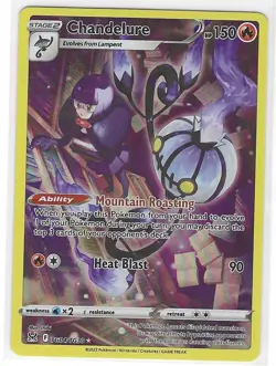 CHANDELURE (Trainer Gallery) TG04/TG30 Pokemon Lost Origin NM MT UP - Image 1