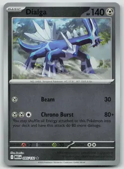 Pokemon Dialga 095/132 Mega Evolution Rare NM - Image 1
