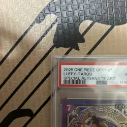 PSA10 Luffytaro ST18 005 SR SP Special Card One Piece Mighty Fist - Image 3