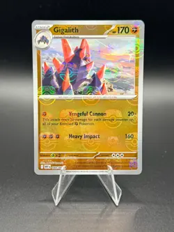 Pokemon SV: White Flare Gigalith (Master Ball Pattern) 048/086 NM - Image 1
