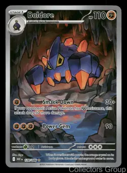 BOLDORE 128/086 ILLUSTRATION RARE WHITE FLARE POKEMON NEAR MINT - Image 1