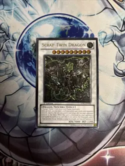(HE) YuGiOh Scrap Twin Dragon STBL-EN044 Ultimate Rare 1st Edition VLP - Image 1